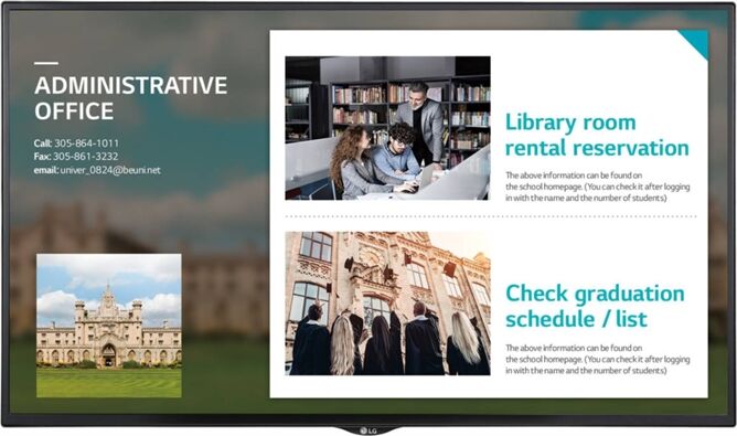 LG Pantalla de Señalización LG 55SE3KE-B (55'' - Full HD - LED) LG Pantalla de Señalización LG 55SE3KE-B (55'' - Full HD - LED)