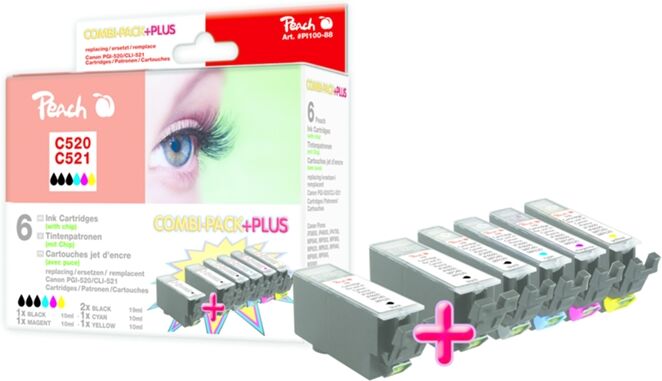 PEACH Cartucho de tinta PEACH 313678 PEACH Cartucho de tinta PEACH 313678