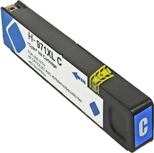 GOEIK Cartucho de tinta GOEIK G&G; HP 971XL V4/V5 Cian GOEIK Cartucho de tinta GOEIK G&G; HP 971XL V4/V5 Cian