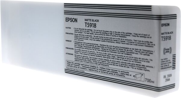 Epson Cartucho de tinta original EPSON, T5918 7 ml , Negro mate, C13T591800 Epson Cartucho de tinta original EPSON, T5918 7 ml , Negro mate, C13T591800