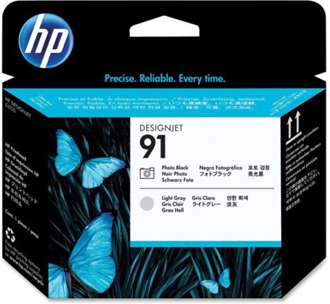 HP Cabezal de Impresión Original HP 91 Negro Foto y Gris Claro C9463A para DesignJet Z6100, Z6100ps HP Cabezal de Impresión Original HP 91 Negro Foto y Gris Claro C9463A para DesignJet Z6100, Z6100ps