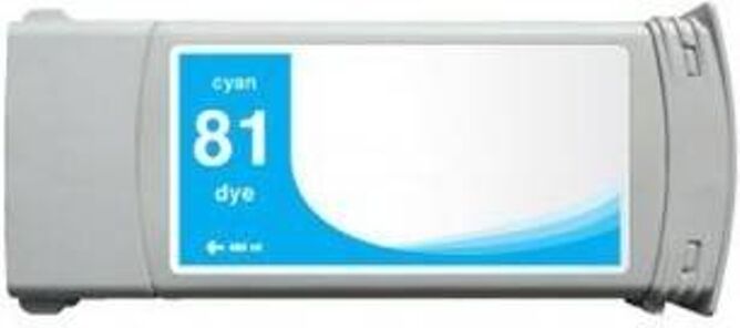 GOEIK Cartucho de tinta GOEIK HP 81 Cian GOEIK Cartucho de tinta GOEIK HP 81 Cian
