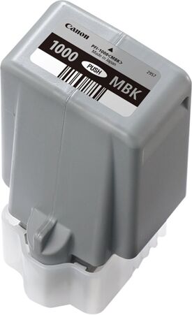 Canon Cartucho de tinta Original CANON PFI-1000 MBK Negra para imagePROGRAF PRO-1000 Canon Cartucho de tinta Original CANON PFI-1000 MBK Negra para imagePROGRAF PRO-1000