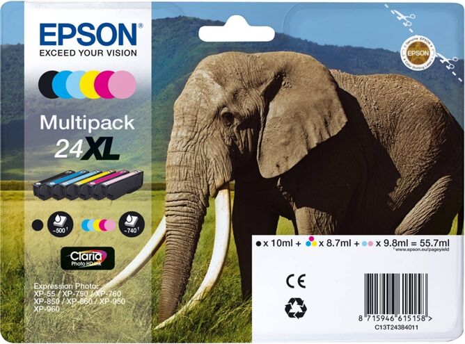 Epson Cartucho de tinta EPSON C13T24384011 Epson Cartucho de tinta EPSON C13T24384011