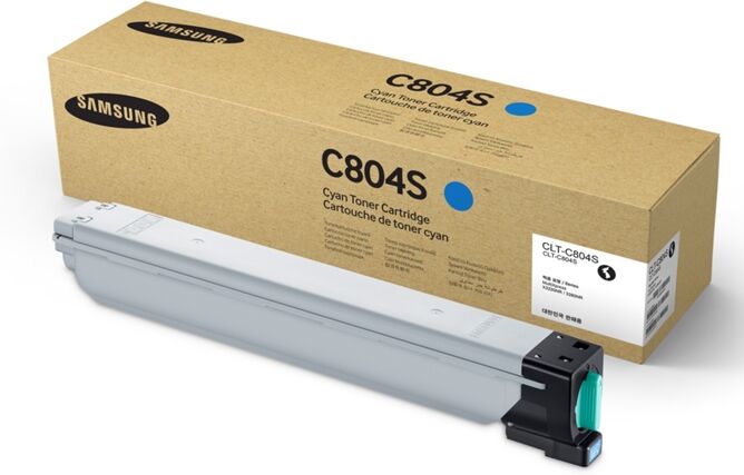 Samsung Tóner Original SAMSUNG CLT-C804S Cian 15000 páginas compatible con X3280/X3220 Samsung Tóner Original SAMSUNG CLT-C804S Cian 15000 páginas compatible con X3280/X3220