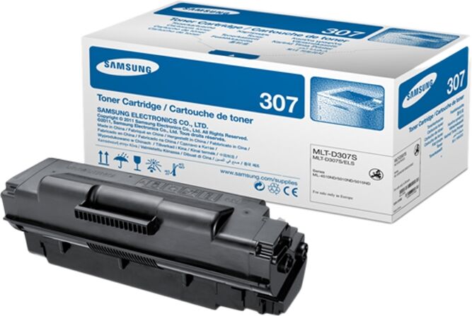 Samsung Tóner Original SAMSUNG MLT-D307S Negro compatible con ML-4510ND/ML-5010ND/ML-5015ND Samsung Tóner Original SAMSUNG MLT-D307S Negro compatible con ML-4510ND/ML-5010ND/ML-5015ND