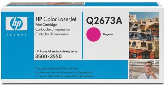 HP Cartucho de Cartucho de Tóner Original HP Original HP HP 73A Magenta Q2673A HP Cartucho de Cartucho de Tóner Original HP Original HP HP 73A Magenta Q2673A
