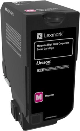 Lexmark Tóner LEXMARK 74C2HME Magenta Lexmark Tóner LEXMARK 74C2HME Magenta