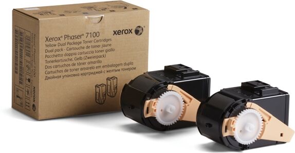 Xerox Tóner XEROX 7100 Amarillo 9000 páginas Xerox Tóner XEROX 7100 Amarillo 9000 páginas