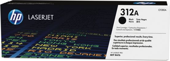 HP Cartucho de tóner Original HP 312A Negro para HP Color LaserJet Pro MFP M476dn , M476dw , M476nw HP Cartucho de tóner Original HP 312A Negro para HP Color LaserJet Pro MFP M476dn , M476dw , M476nw
