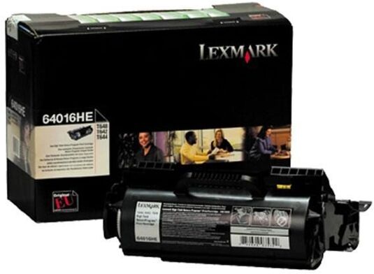 Lexmark Tóner LEXMARK 64016HE Negro Lexmark Tóner LEXMARK 64016HE Negro
