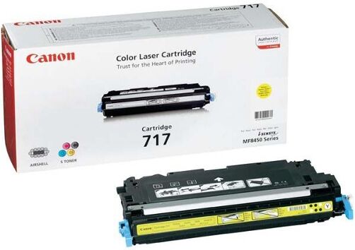 Canon Tóner Original CANON 717 Amarillo Canon Tóner Original CANON 717 Amarillo