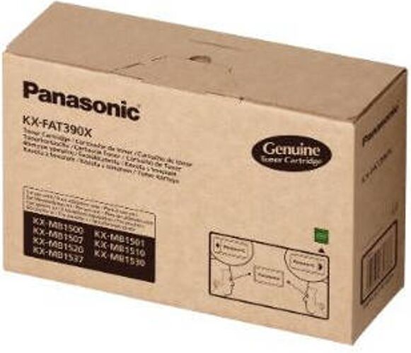 Panasonic Cartuchos de tóner PANASONIC KX-FAT390X Panasonic Cartuchos de tóner PANASONIC KX-FAT390X