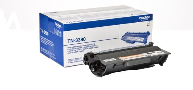 Brother Cartucho de tóner Original BROTHER TN3380 Negro 8.000 páginas Brother Cartucho de tóner Original BROTHER TN3380 Negro 8.000 páginas