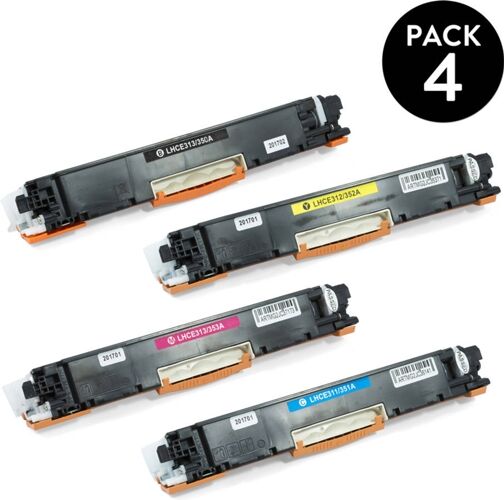 ZP Pack 4 Tóneres ZP TCE310A-IV ZP Pack 4 Tóneres ZP TCE310A-IV