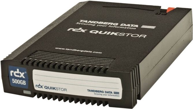 Tandberg Casete vírgen TANDBERG DATA RDX Cartridge 500 GB