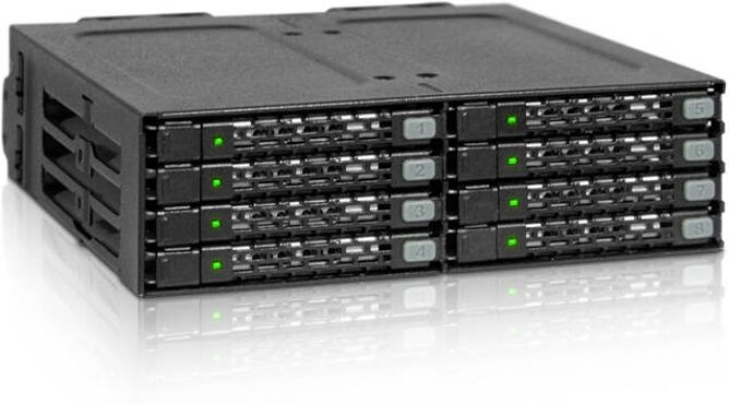 ICY DOCK Caja para Discos Duros ICY DOCK MB998SP-B ICY DOCK Caja para Discos Duros ICY DOCK MB998SP-B