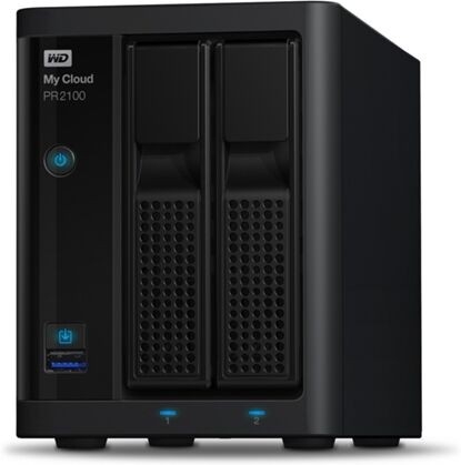 Western Digital NAS WESTERN DIGITAL My Cloud PRO PR2100 12 TB (2 Bahías - 12 TB) Western Digital NAS WESTERN DIGITAL My Cloud PRO PR2100 12 TB (2 Bahías - 12 TB)