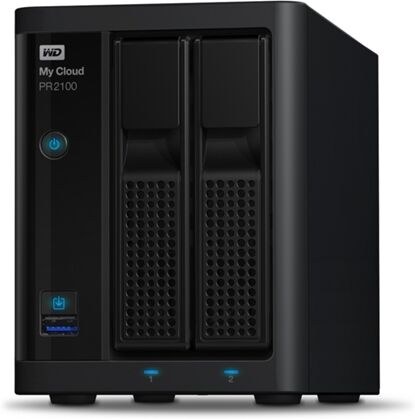 Western Digital NAS WESTERN DIGITAL My Cloud PRO PR2100 12 TB (2 Bahías - 12 TB)