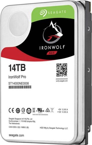 Seagate Disco HDD Interno SEAGATE IronWolf Pro (14 TB - SATA - 7200 RPM) Seagate Disco HDD Interno SEAGATE IronWolf Pro (14 TB - SATA - 7200 RPM)