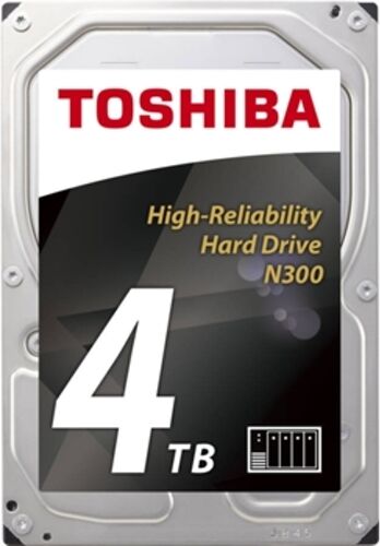 Toshiba Disco HDD Interno TOSHIBA N300 Bulk (4 TB - SATA - 7200 RPM)