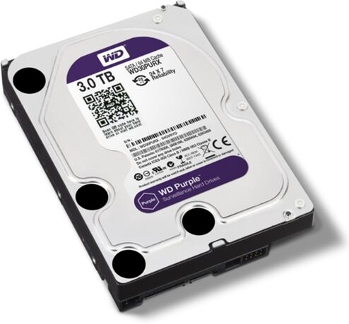 Western Digital Disco HDD Interno WESTERN DIGITAL WD30PURX (3 TB - SATA - 5400 RPM) Western Digital Disco HDD Interno WESTERN DIGITAL WD30PURX (3 TB - SATA - 5400 RPM)