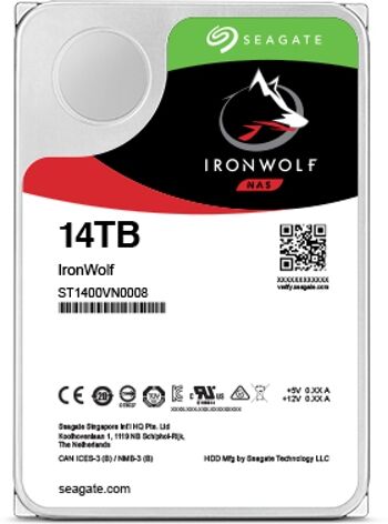 Seagate Disco HDD Interno SEAGATE IronWolf (14 TB - SATA - 7200 RPM) Seagate Disco HDD Interno SEAGATE IronWolf (14 TB - SATA - 7200 RPM)