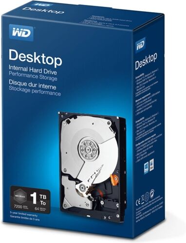 Western Digital Disco HDD Interno WESTERN DIGITAL Desktop Performance (1 TB - SATA - 7200 RPM) Western Digital Disco HDD Interno WESTERN DIGITAL Desktop Performance (1 TB - SATA - 7200 RPM)