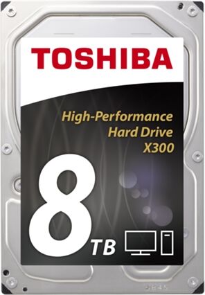 Toshiba Disco HDD Interno TOSHIBA X300 Bulk (8 TB - SATA - 7200 RPM) Toshiba Disco HDD Interno TOSHIBA X300 Bulk (8 TB - SATA - 7200 RPM)