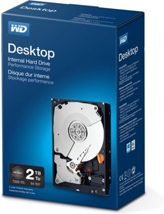 Western Digital Disco HDD Interno WESTERN DIGITAL Desktop Performance 3.5" 2TB 7200 RPM III (2 TB - SATA - 7200 RPM) Western Digital Disco HDD Interno WESTERN DIGITAL Desktop Performance 3.5" 2TB 7200 RPM III (2 TB - SATA - 7200 RPM)