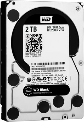 Western Digital Disco HDD Interno WESTERN DIGITAL 3.5" 2TB 7200 RPM III (2 TB - SATA - 7200 RPM)