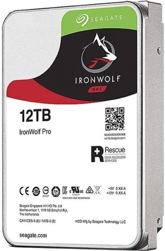 Seagate Disco HDD Interno SEAGATE IronWolf Pro (12 TB - SATA - 7200 RPM) Seagate Disco HDD Interno SEAGATE IronWolf Pro (12 TB - SATA - 7200 RPM)
