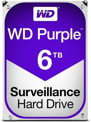 Western Digital Disco HDD Interno WESTERN DIGITAL Purple (6 TB - SATA - 5400 RPM) Western Digital Disco HDD Interno WESTERN DIGITAL Purple (6 TB - SATA - 5400 RPM)