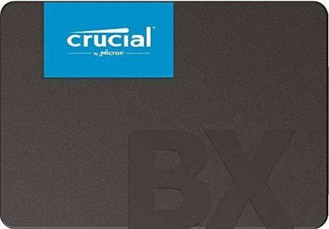 Crucial Disco SSD Interno CRUCIAL BX500 (480 GB - SATA - 540 MB/s)