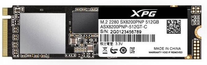 ADATA Disco SSD Interno ADATA XPG SX8200 Pro 512 GB (512 GB - M.2 PCI-Express - 3500 MB/s) ADATA Disco SSD Interno ADATA XPG SX8200 Pro 512 GB (512 GB - M.2 PCI-Express - 3500 MB/s)