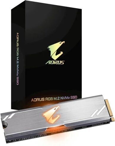 Gigabyte Disco SSD Interno GIGABYTE Aorus RGB (256 GB - M.2 PCI-Express - 3100 MB/s)