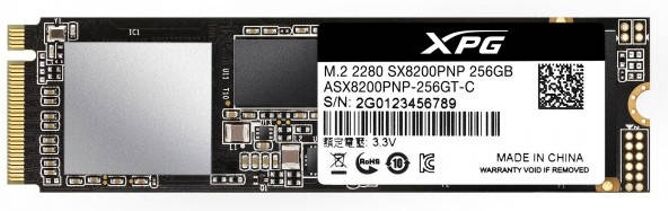 ADATA Disco ADATA ASX8200PNP-256GT-C (256 GB - M.2 PCI-Express - 3500 MB/s) ADATA Disco ADATA ASX8200PNP-256GT-C (256 GB - M.2 PCI-Express - 3500 MB/s)
