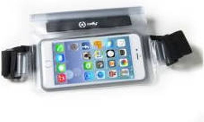 CELLY Riñonera iPhone 7, 7 Plus CELLY SPLASHBELTWH Blanco CELLY Riñonera iPhone 7, 7 Plus CELLY SPLASHBELTWH Blanco