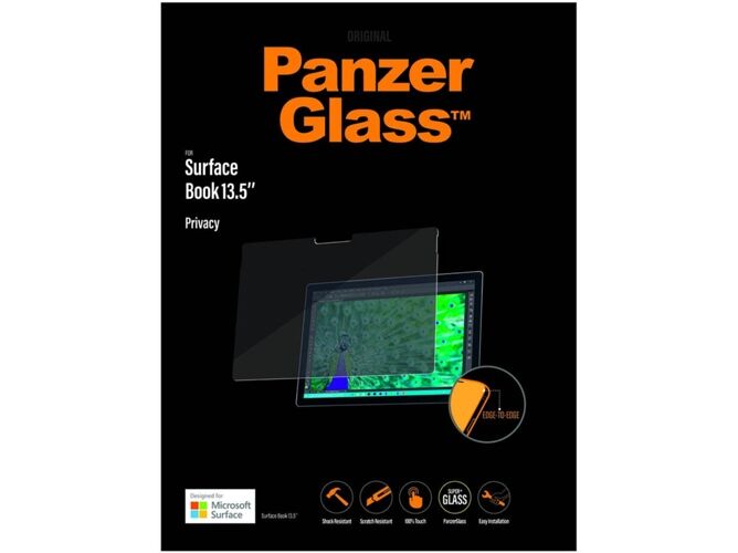 PANZERGLASS Protector de Pantalla Tablet PANZERGLASS P6252 (Microsoft - 13.3'' - Cristal Templado)