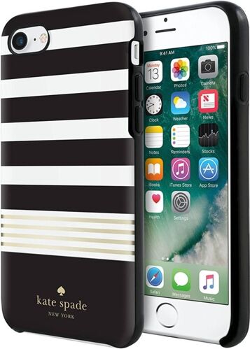 KATE SPADE Funda iPhone 7, 8 KATE SPADE KSIPH-055-STBWG Negro