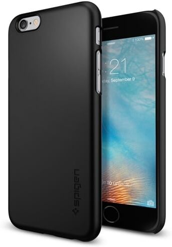SPIGEN Funda iPhone 6, 6s SPIGEN Thin Fit Negro SPIGEN Funda iPhone 6, 6s SPIGEN Thin Fit Negro