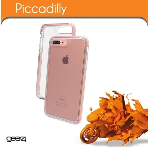 GEAR4 Funda iPhone 7 Plus GEAR4 Piccadilly Rosa GEAR4 Funda iPhone 7 Plus GEAR4 Piccadilly Rosa