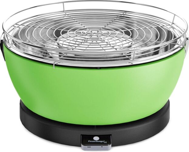 FEUERDESIGN Barbacoa a Carbón FEUERDESIGN Vesuvio Verde FEUERDESIGN Barbacoa a Carbón FEUERDESIGN Vesuvio Verde
