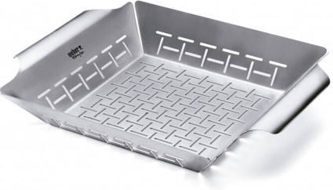 Weber Bandeja para Churrasco WEBER (Material: Acero Inoxidable) Weber Bandeja para Churrasco WEBER (Material: Acero Inoxidable)