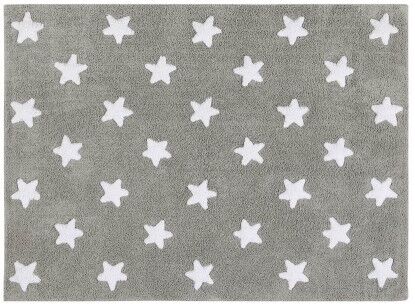 LORENA CANALS Alfombra LORENA CANALS Gris Stars White LORENA CANALS Alfombra LORENA CANALS Gris Stars White