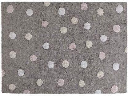 LORENA CANALS Alfombra LORENA CANALS Topos Tricolor Gris Pink LORENA CANALS Alfombra LORENA CANALS Topos Tricolor Gris Pink