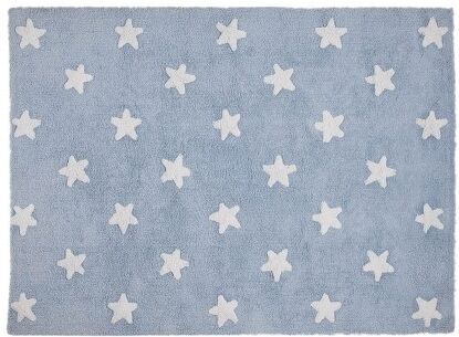 LORENA CANALS Alfombra LORENA CANALS Blue Stars White LORENA CANALS Alfombra LORENA CANALS Blue Stars White