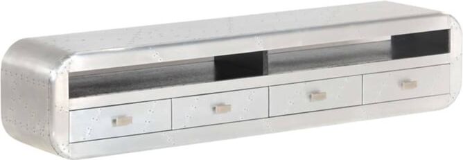 ART Soporte del Monitor ART PLANET Aviador (140x30x30cm - Madera Maciza - Blanco) ART Soporte del Monitor ART PLANET Aviador (140x30x30cm - Madera Maciza - Blanco)