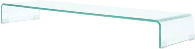 VIDAXL Soporte del Monitor VIDAXL (110x30x13cm - Vidrio - Transparente) VIDAXL Soporte del Monitor VIDAXL (110x30x13cm - Vidrio - Transparente)