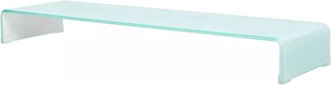 VIDAXL Soporte del Monitor VIDAXL (110x30x13cm - Vidrio - Transparente) VIDAXL Soporte del Monitor VIDAXL (110x30x13cm - Vidrio - Transparente)